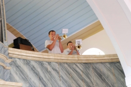 Zdjęcie: Wizyta młodzieży z Wysp Zielonego Przylądka w Parafii św. Elżbiety w Jutrosinie